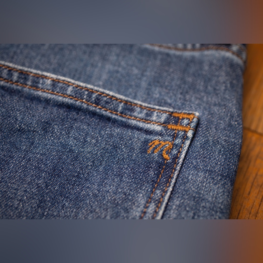 Madewell high rise, slim boyfriend jeans size 30 - Picture 10 of 13
